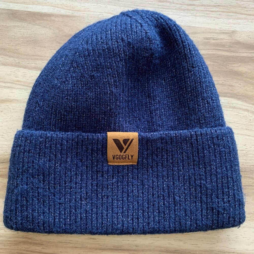 Vgogfly Men’s Boys Winter Beanie Hat Knit Skull Cap Warm Sports Ski Navy Blue